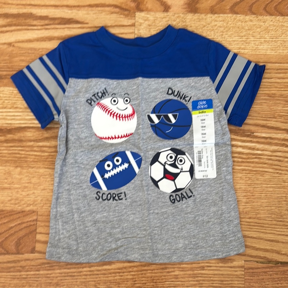 Baby Boy Size 18 Months Sports Tshirt